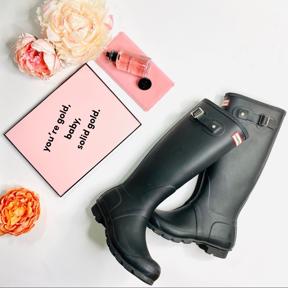 Hunter Shoes - ✨SALE✨Hunter ‘Tall Rainboot’ Matte Black